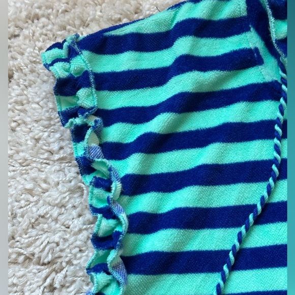 Betsy Johnson Cover-Up Striped Vintage Soft Cozy Size Medium - Picture 5 of 9